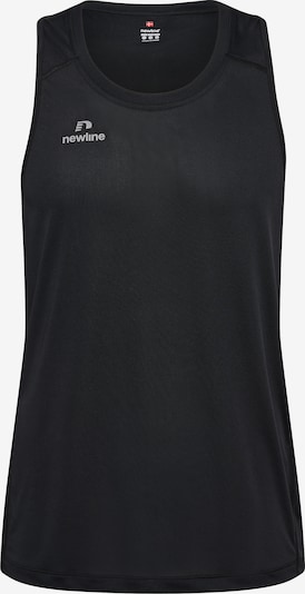 Newline Functioneel shirt 'BEAT' in de kleur Lichtgrijs / Zwart, Productweergave