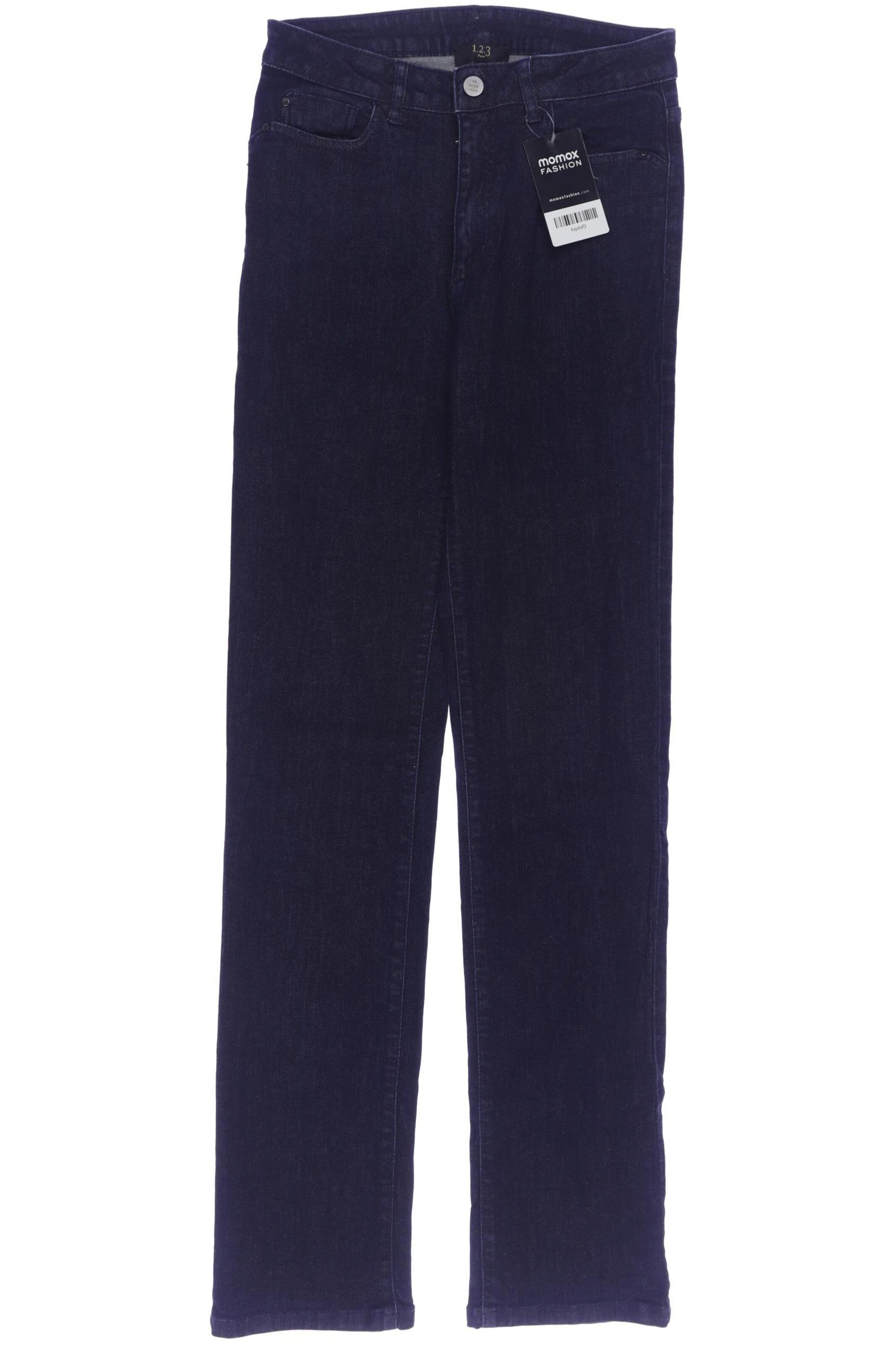 123 Paris Jeans in 25-26 in Blue: front