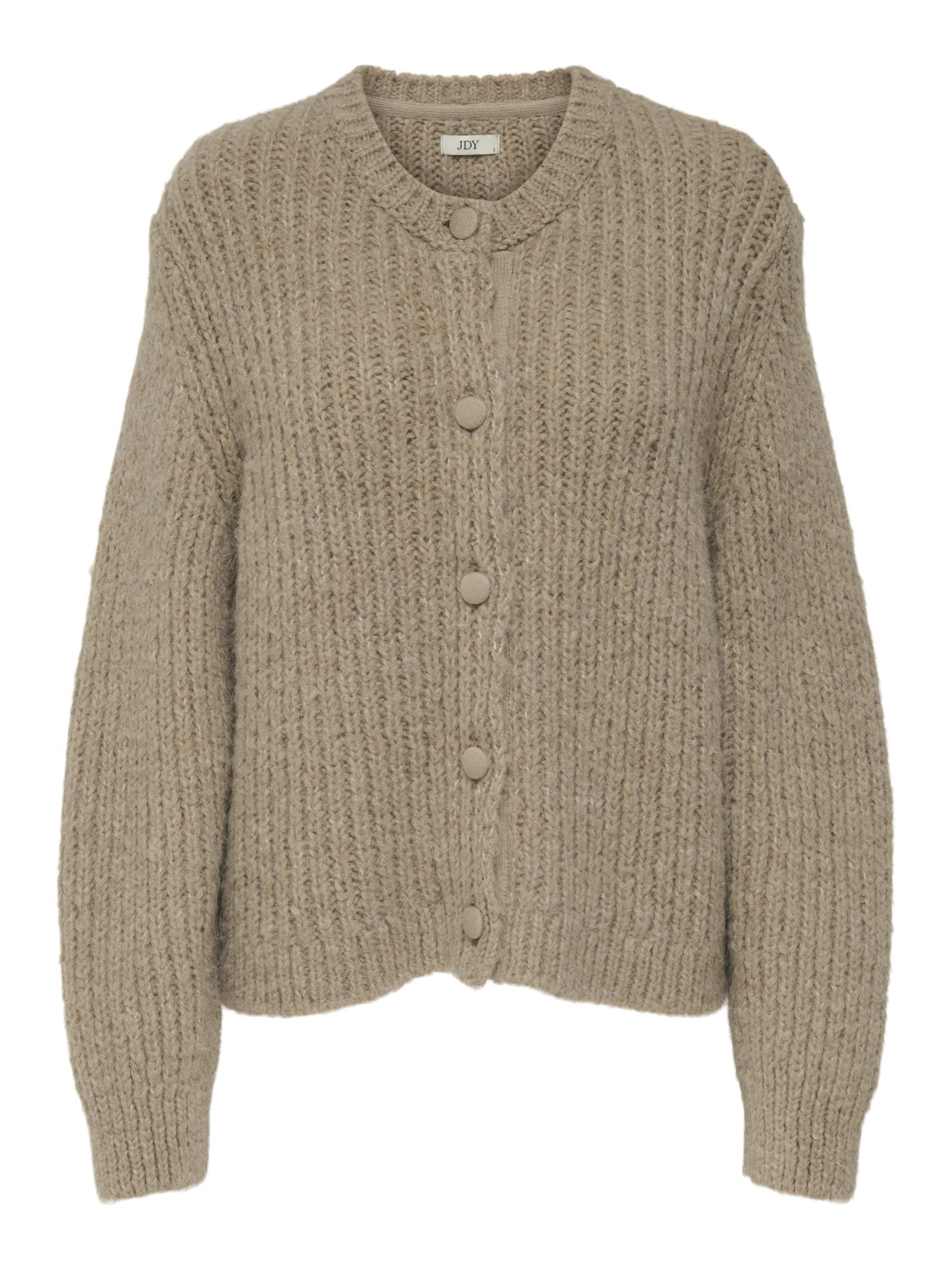 JDY Strickjacke 'JDYADELA' in braun, Produktansicht