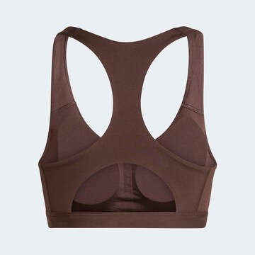 ADIDAS PERFORMANCE Bralette Sports Bra in Brown
