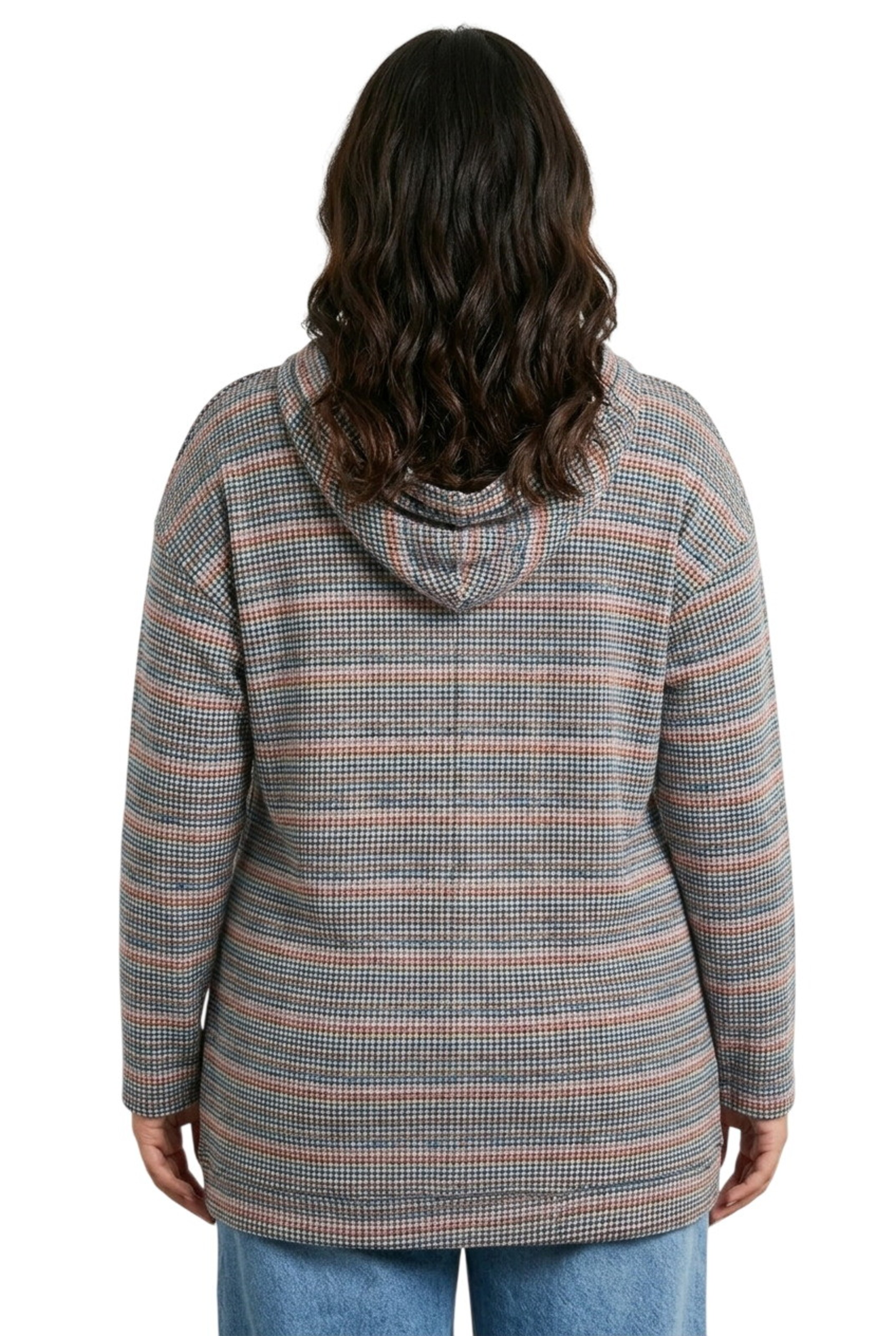 Sweat-shirt Stil Diva en mélange de couleurs