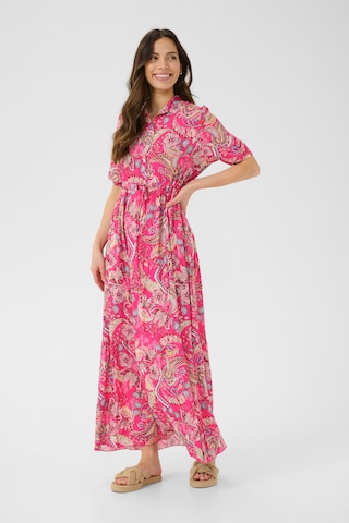 Robe-chemise 'Lora' Cream en rose
