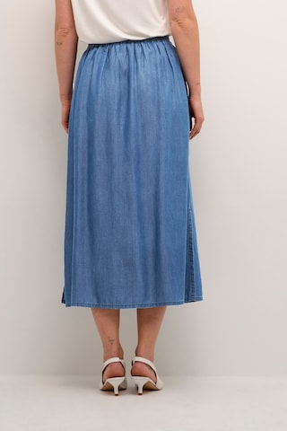 Kaffe Rok in Blauw