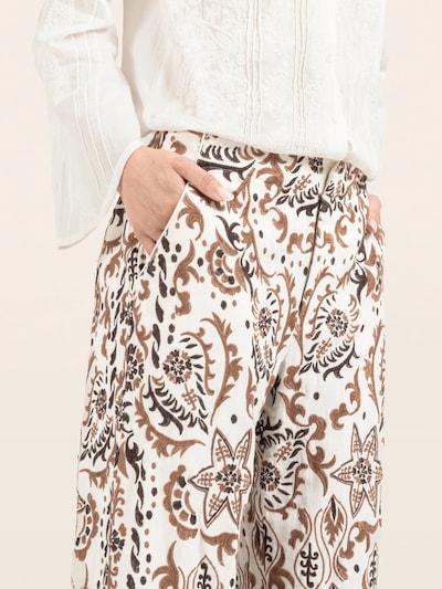 Odd Molly Pantalon 'Deserved ' en beige clair / mélange de couleurs, Vue avec produit
