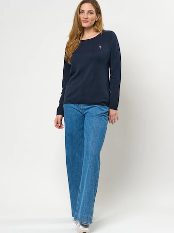 U.S. POLO ASSN. Pullover 'May' in Blau