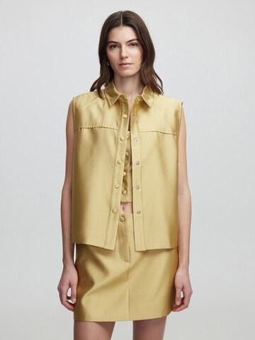 Ipekyol Blouse in Goud: voorkant