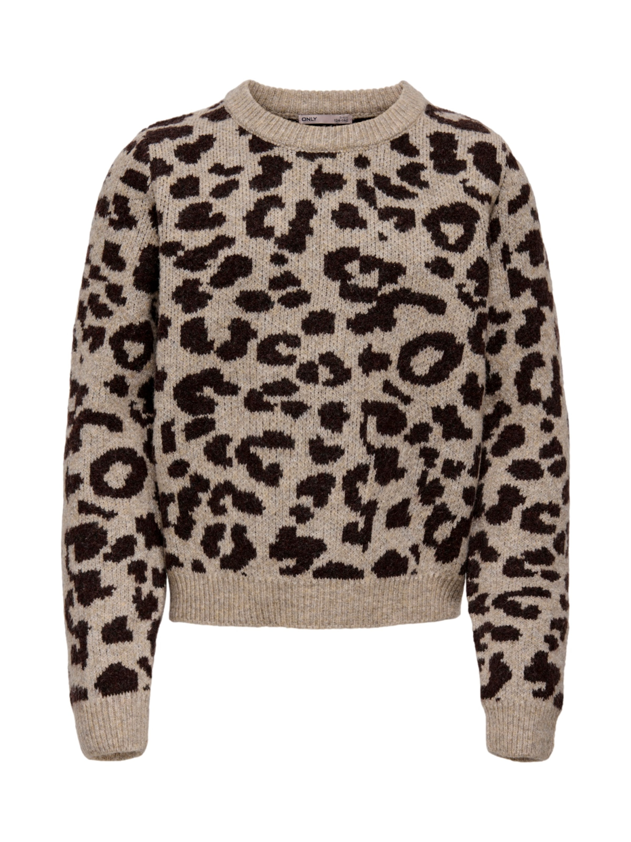 ONLY GIRLS Pullover 'KOGDora' in Braun: Vorderseite