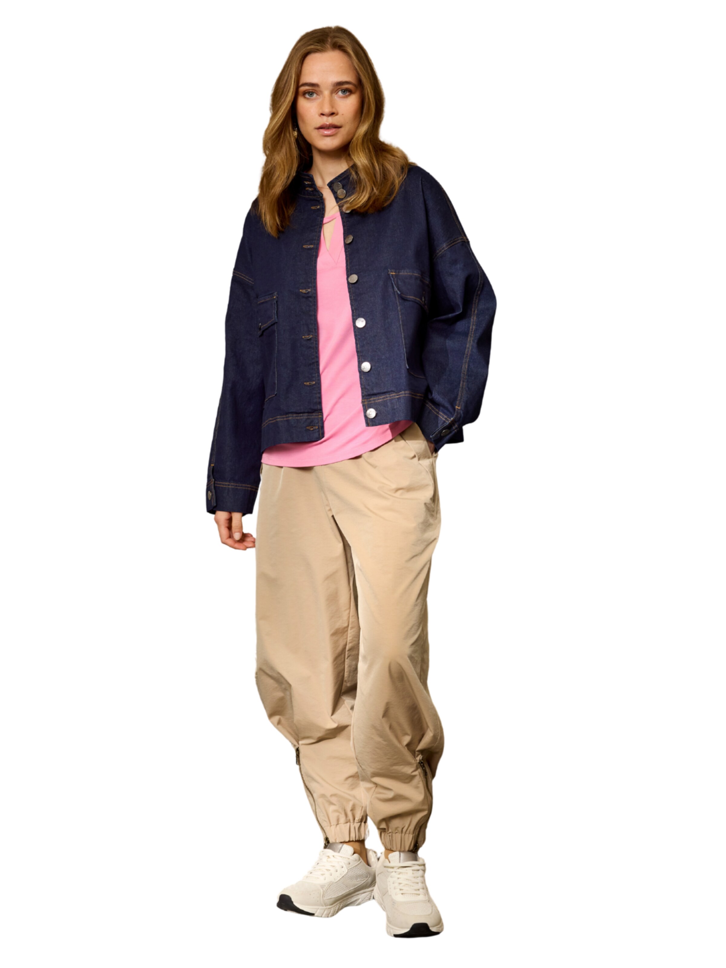 ze-ze Übergangsjacke 'Charlotte 984' in Blau