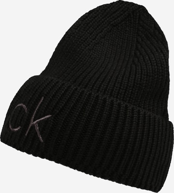 melns Calvin Klein Cepure: no priekšpuses