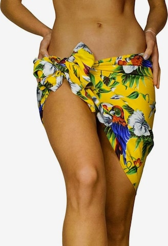 King Kameha Strandtuch 'Cherryparrot' in Gelb: Vorderseite