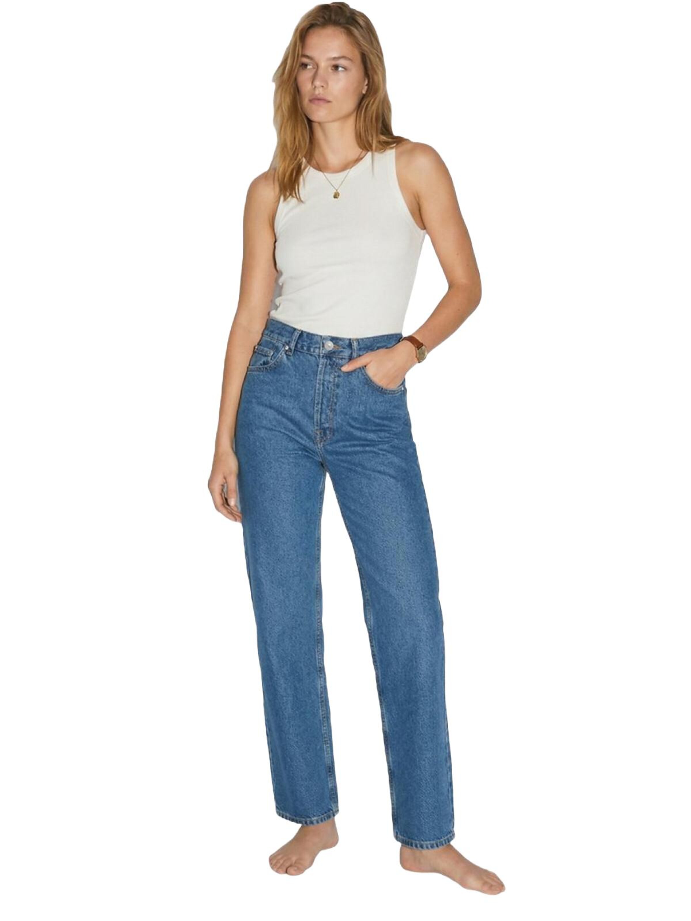 LTB Jeans Regular Jeans 'LTB Jeans Damen Vanetta Straight Leg High Waist Jeanshose' in Blue: front