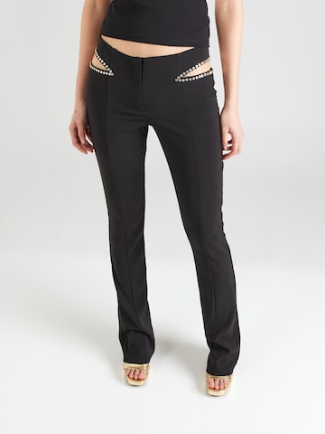 Regular Pantalon PATRIZIA PEPE en noir : devant