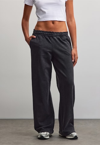 Pegador Wide Leg Hose 'Anni' in Schwarz: Vorderseite