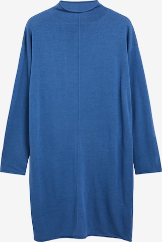 Robes en maille s.Oliver en bleu : devant