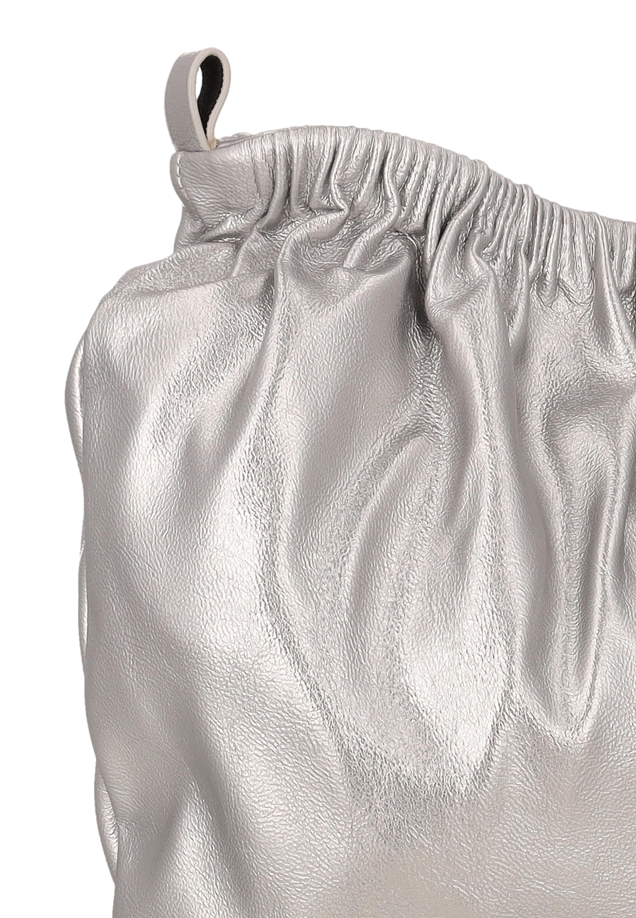 Poche ventrale myMo ROCKS en argent