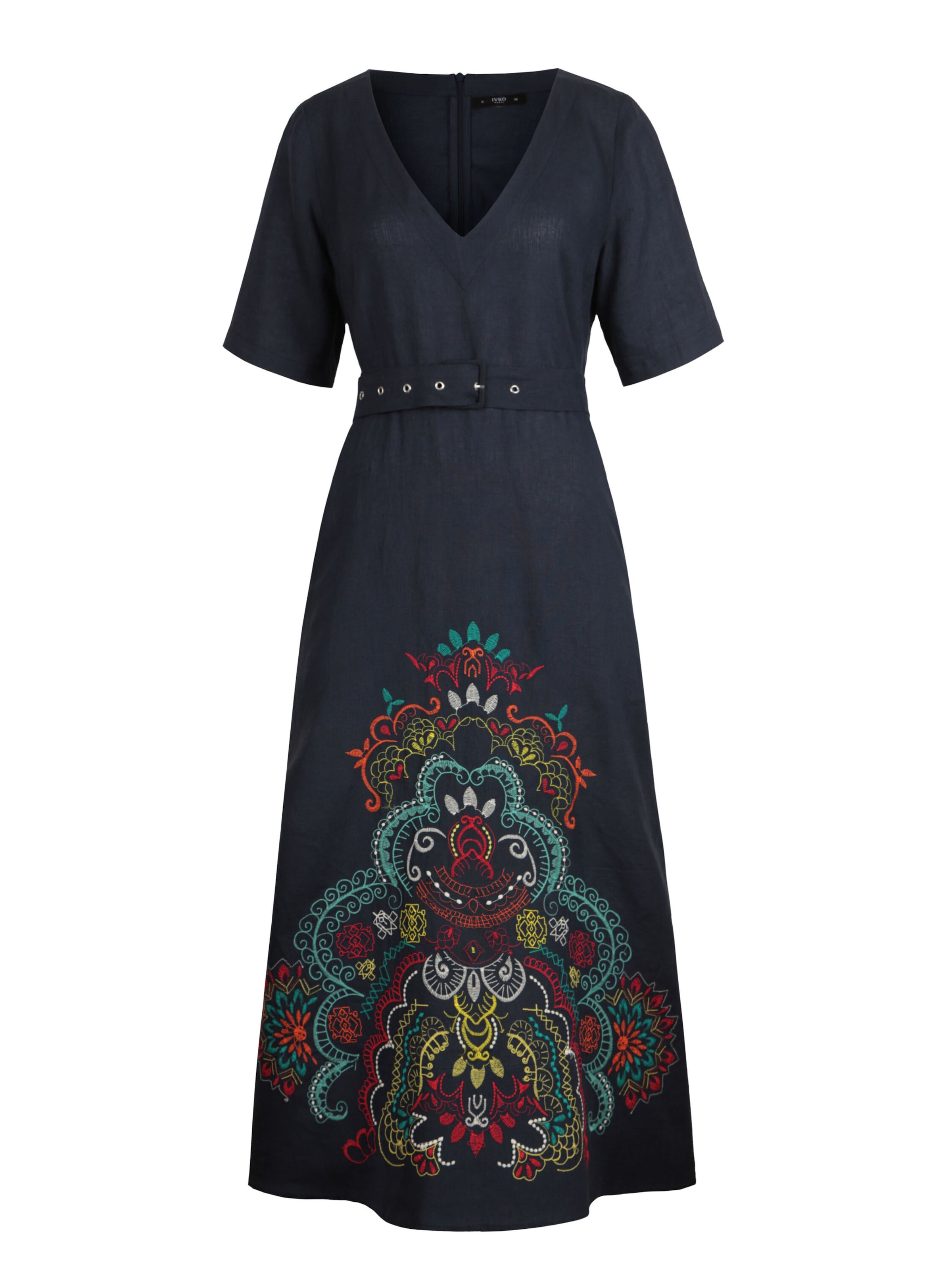 IVKO Woman Dress in Blue: front