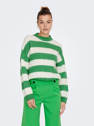 Pull-over JDY en vert : devant