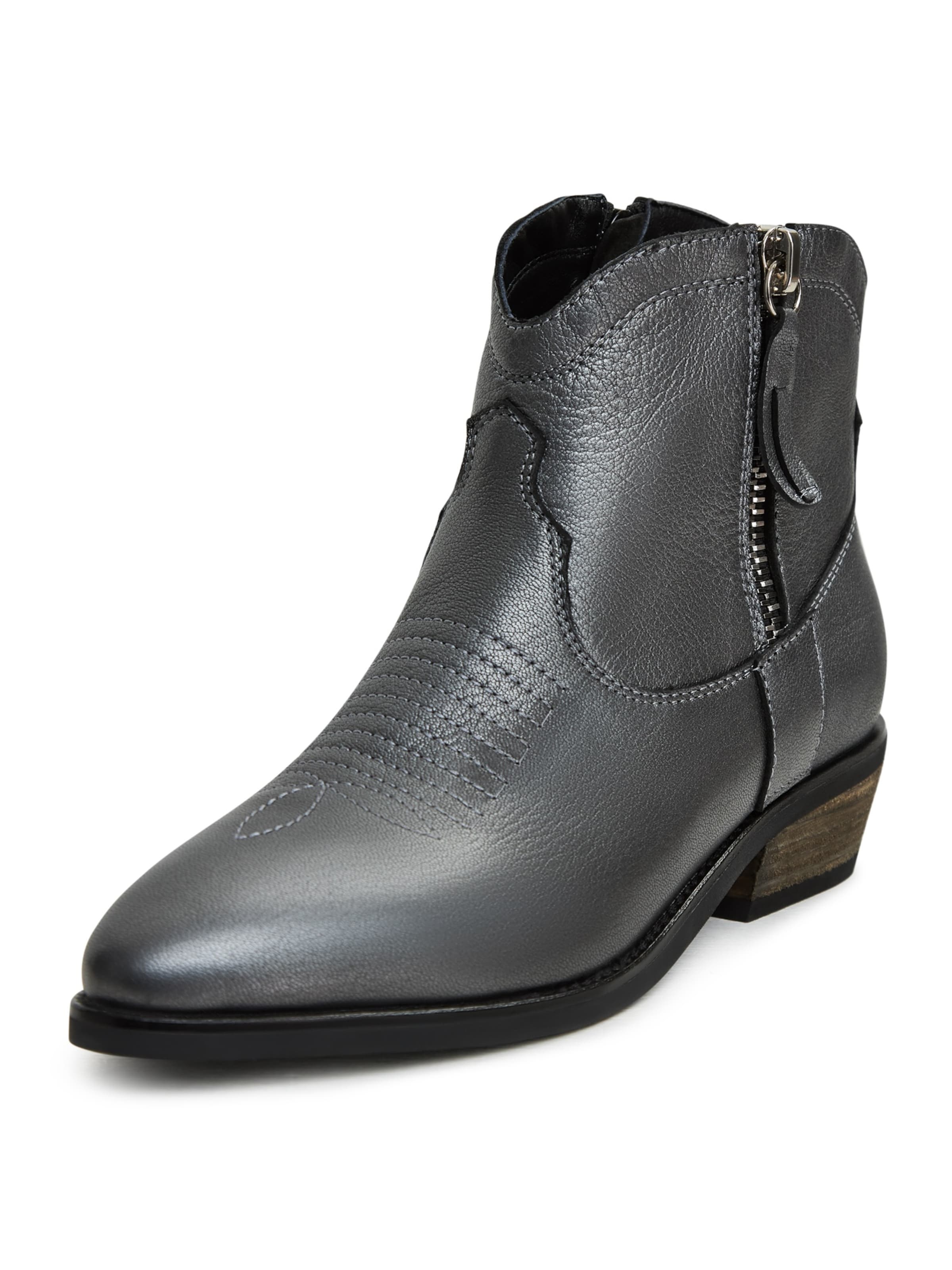 CESARE GASPARI Stiefel in Grau