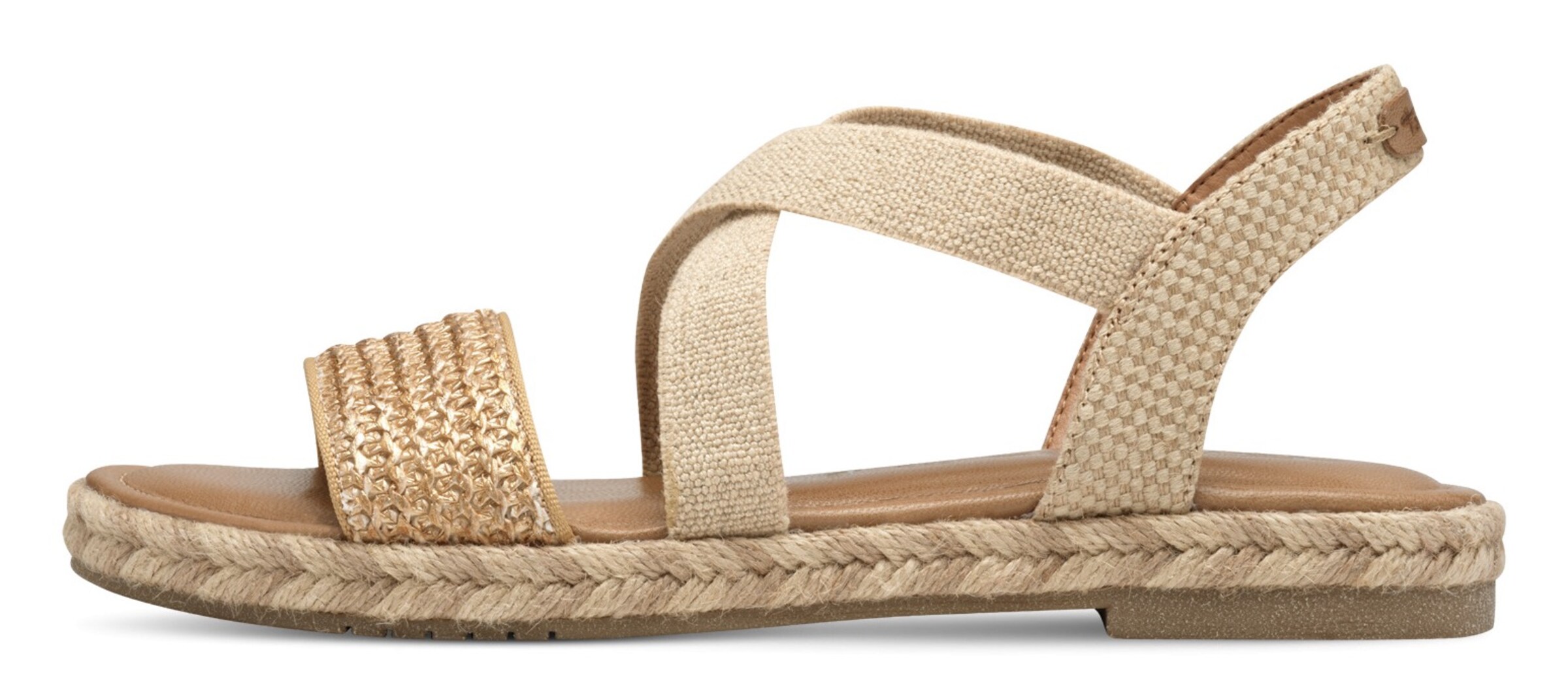 Sandales à lanières Tamaris en bronze