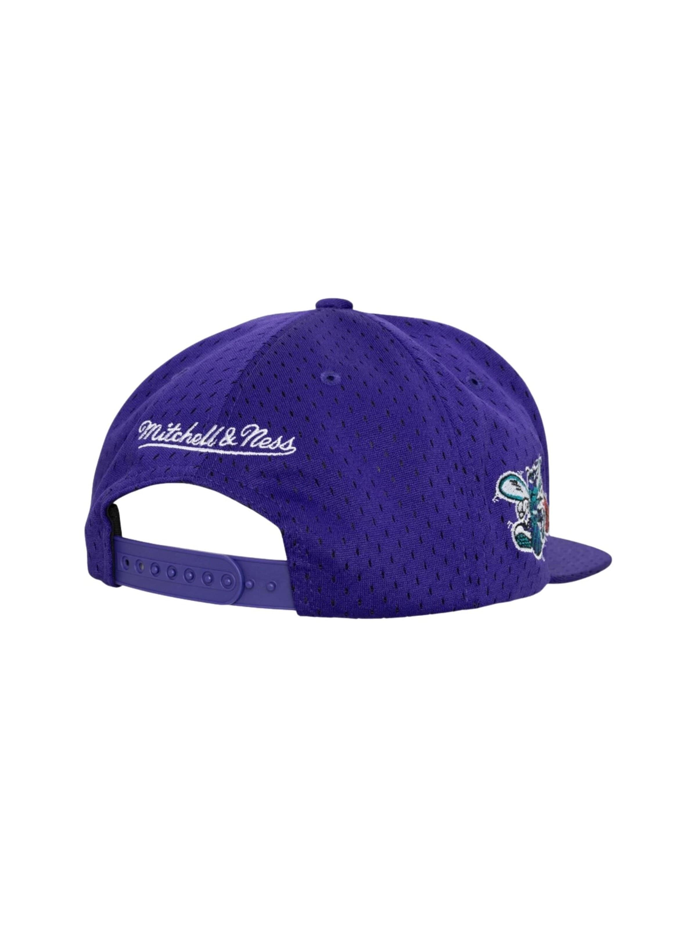 Casquette 'Gorra mitchell & ness morada hornets meshed up snapback' Mitchell & Ness en violet