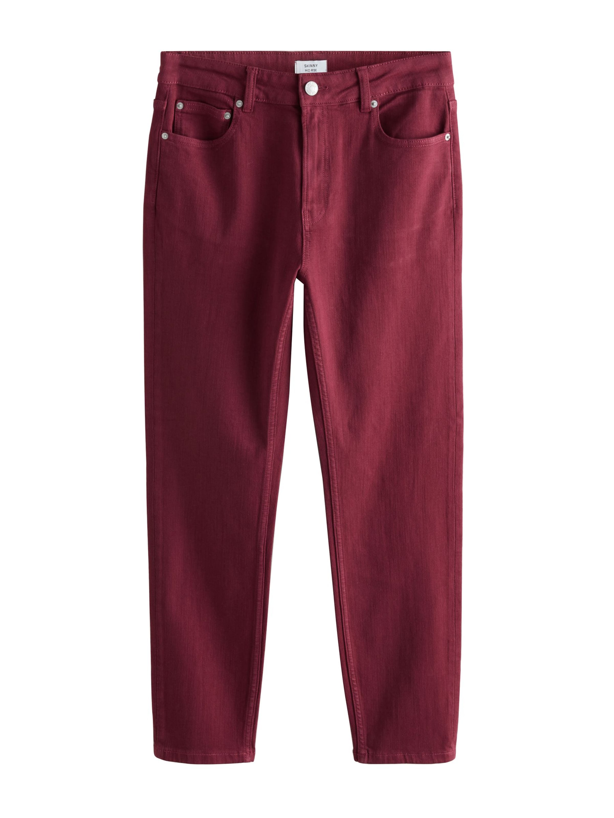 Skinny Jeans di Next in rosso: frontale