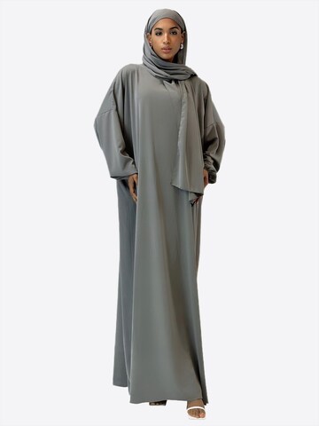 Robe Elara en gris : devant