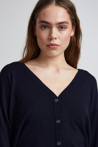 PULZ Jeans Knit cardigan 'SARA' in Blue