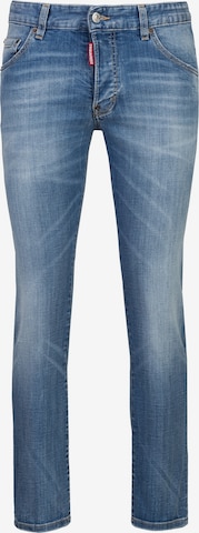Coupe slim Jean 'Skater' DSQUARED2 en bleu : devant