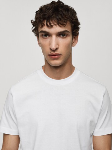 MANGO MAN Shirt 'CHERLO' in Wit