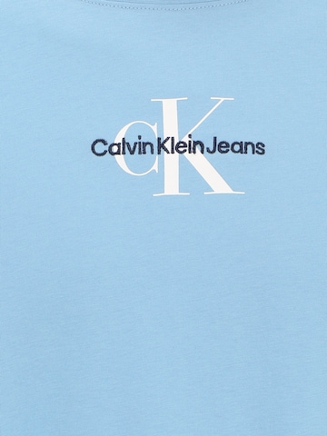 Calvin Klein Jeans Plus Tričko - Modrá