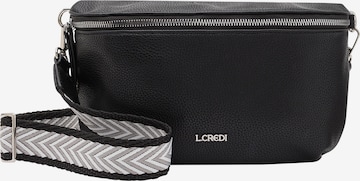 L.CREDI Olkalaukku 'Oliana' värissä musta: etupuoli