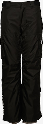 Pantalon Superdry en noir : devant
