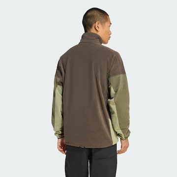 Pull-over de sport ' Multi Climawarm Fleece' ADIDAS TERREX en vert