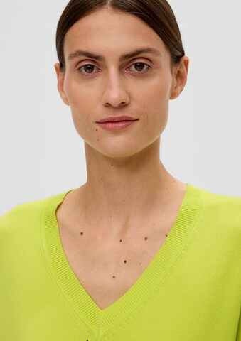 s.Oliver Pullover in Gelb