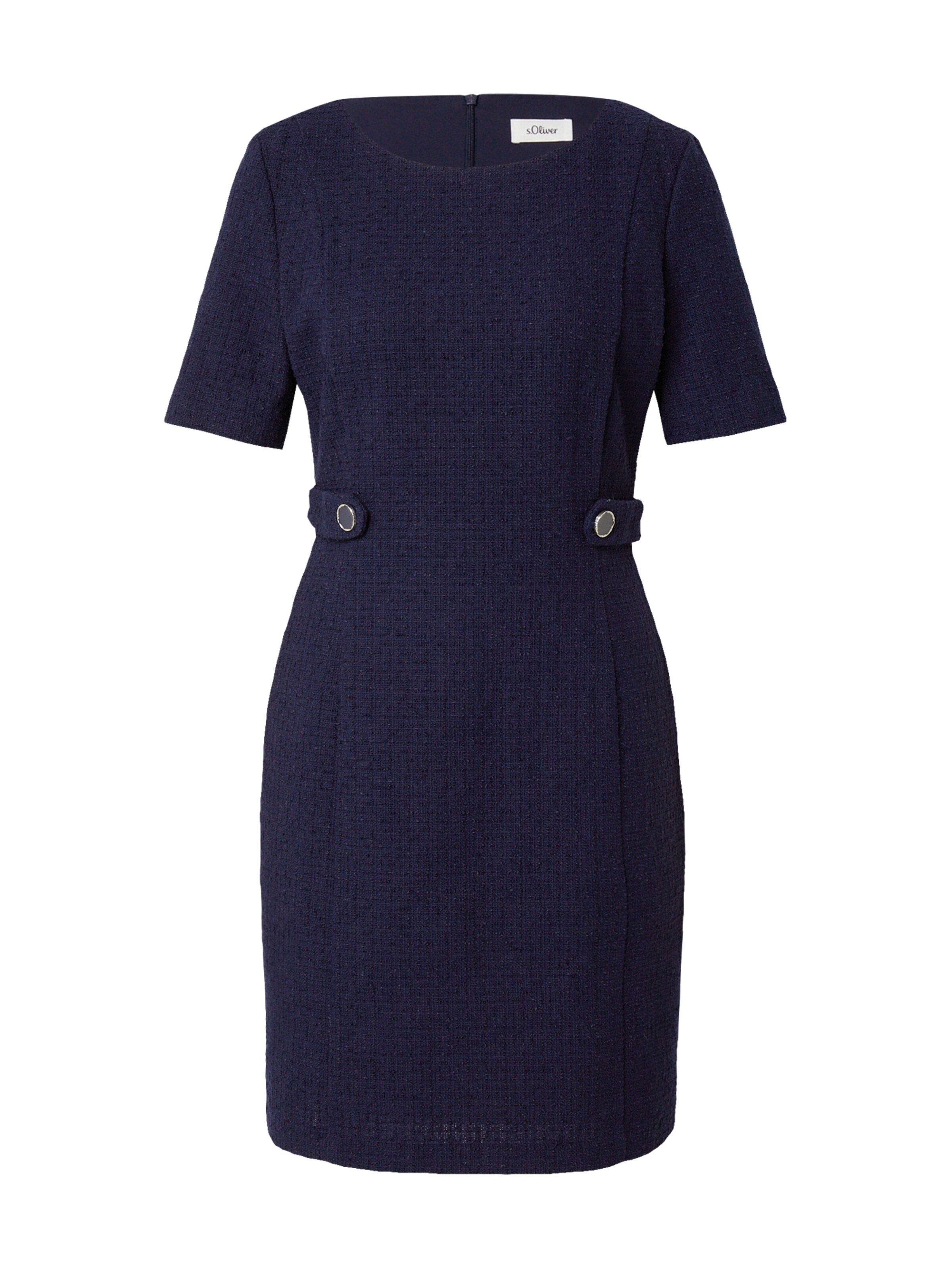 Robe s.Oliver BLACK LABEL en bleu : devant