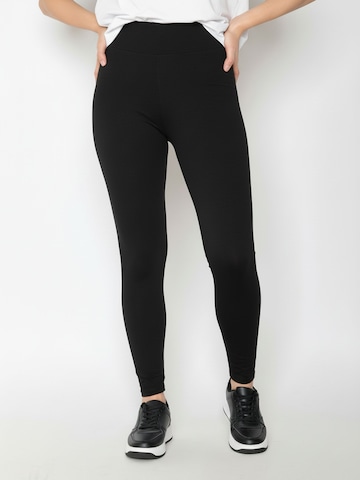 Skinny Leggings di GREENBOMB in nero: frontale