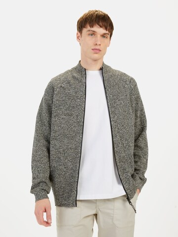 CAMEL ACTIVE Strickjacke in Grün: Vorderseite