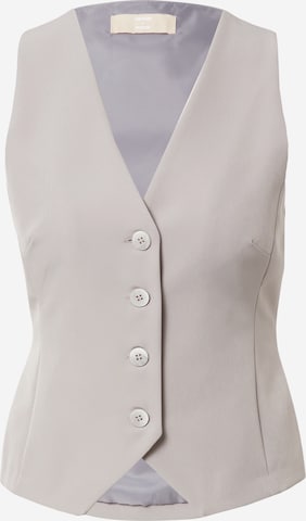 Gilet de costume 'Fiona' LENI KLUM x ABOUT YOU en gris : devant