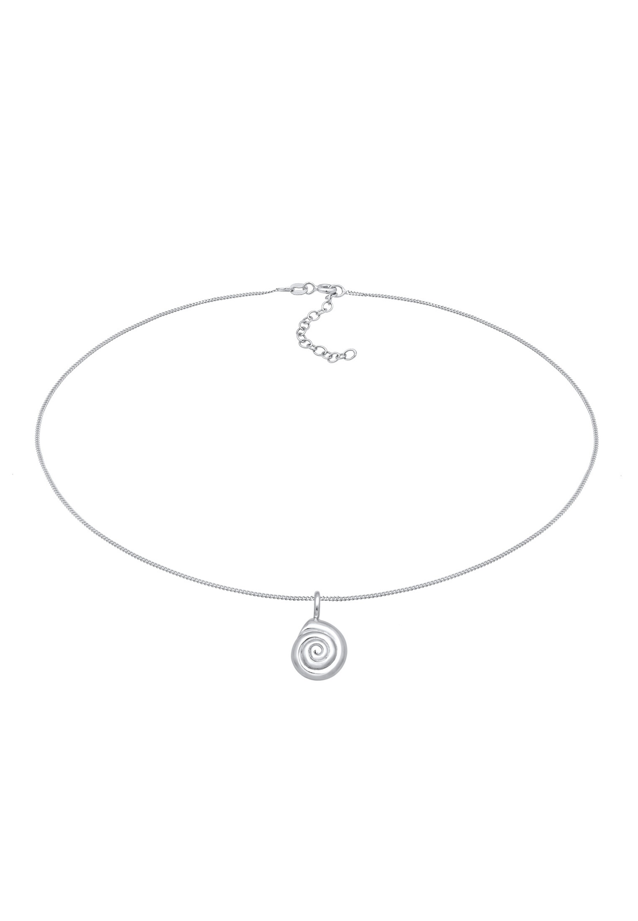 ELLI Ketting in Zilver: voorkant