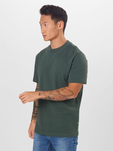 Maglietta di SELECTED HOMME in verde: frontale