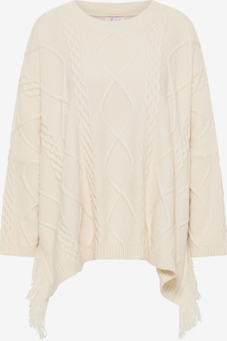 IZIA Sweater 'Gaya' in White: front