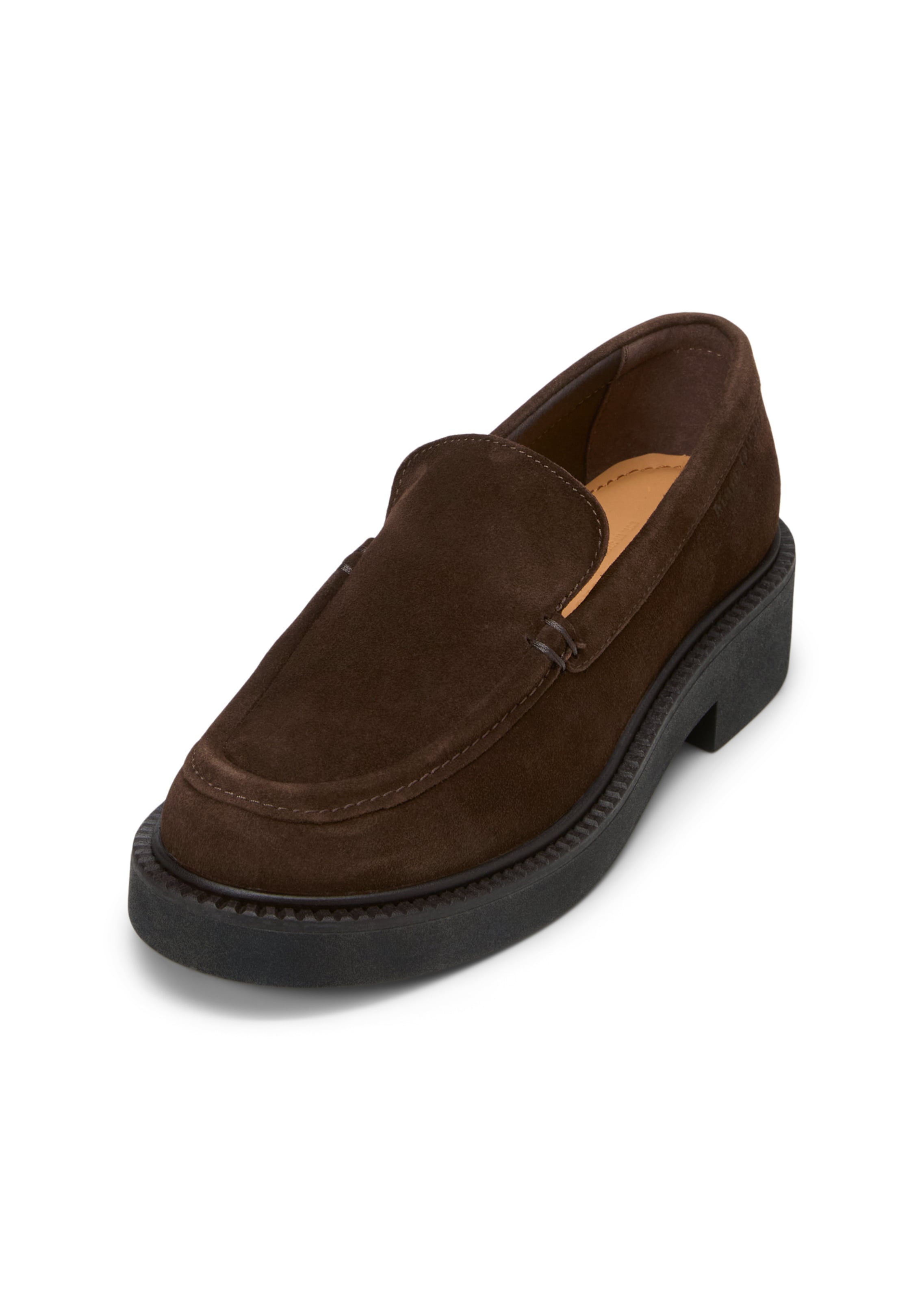 Marc O'Polo - Zapatillas en marrón: frente