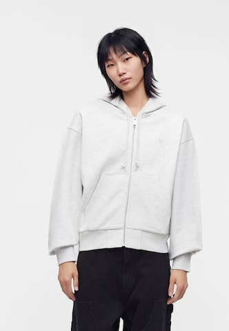pelēks Carhartt WIP Sportiska jaka 'Casey': no priekšpuses