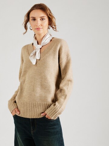 Pull-over 'Essential' Superdry en marron : devant