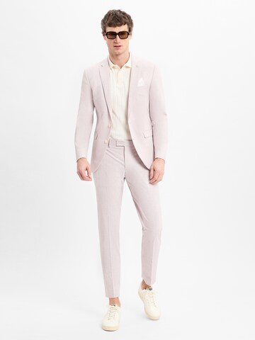 Coupe slim Costume ' Brixdon-Hoxdon ' Finshley & Harding London en rose