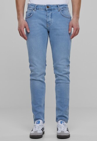 2Y Premium Skinny Jeans in Blue: front