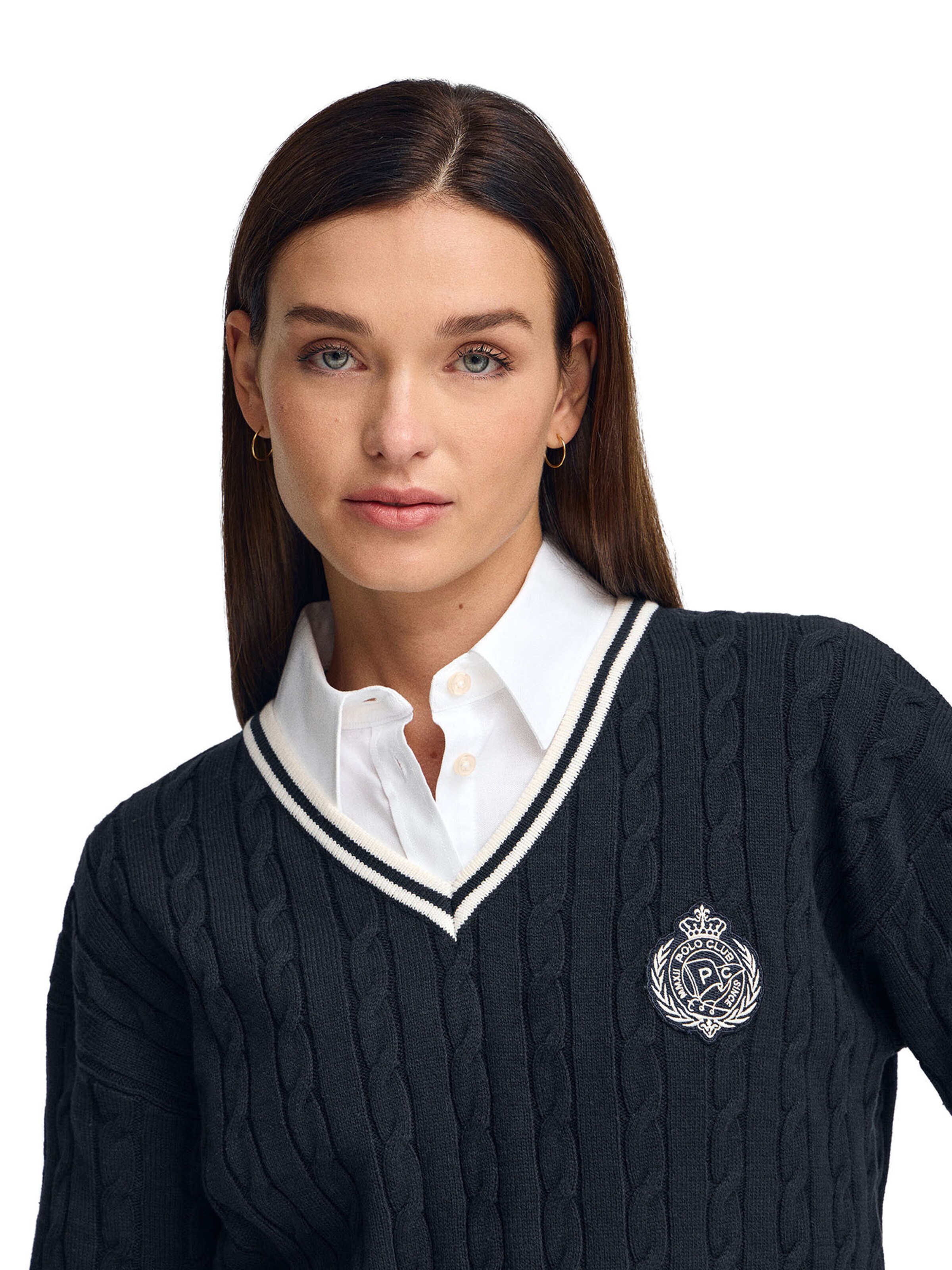 Polo Club Pullover in Blau