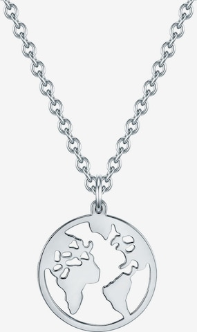 Eastside Necklace in Silver: front