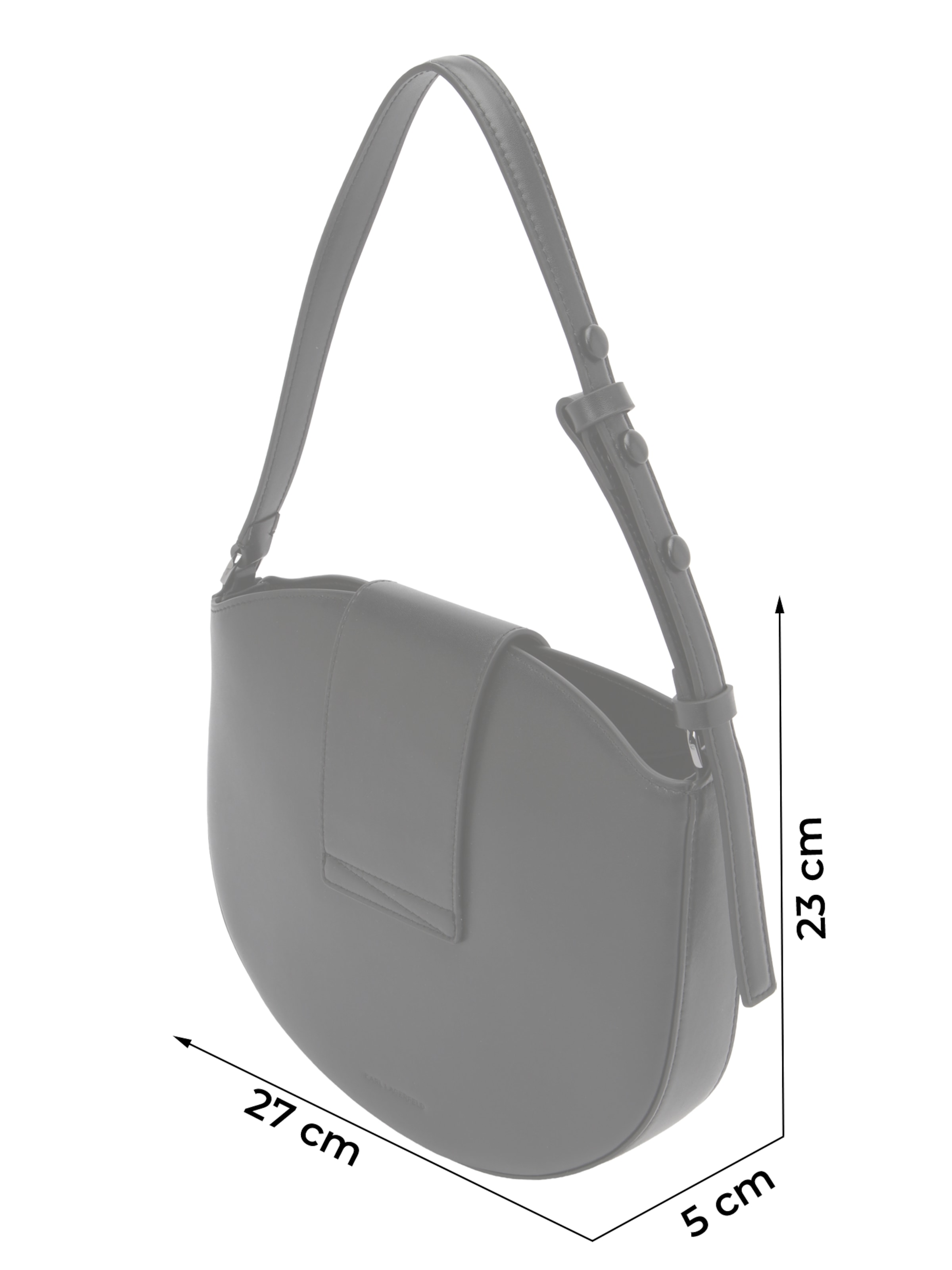 Karl Lagerfeld Τσάντα ώμου σε μαύρο