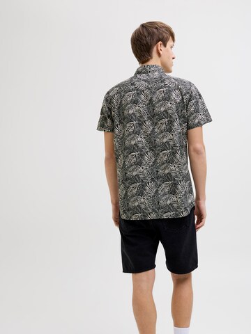 Regular fit Camicia 'JREBVERDANT' di JJ Rebel in nero